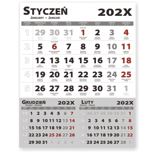 Kalender für einzelne Kalender