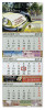 Dreiteilige Kalender 