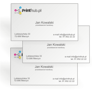 ( L x h ) - Visitenkarten für mehrere Personen Pantone
