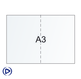 Werbebroschüren A3, gehefaltet