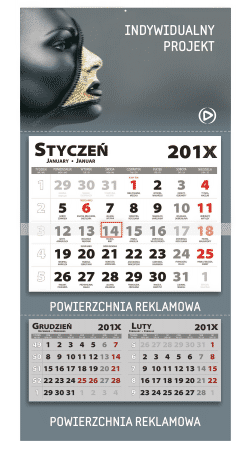 Zweifachkalender - sparsam (310x645) Zweifachkalender - sparsam (310x645)