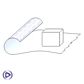 Verpackungspapier mit eigenem Aufdruck