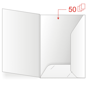 Präsentationsmappen L225 - Rückenbreite 5 mm