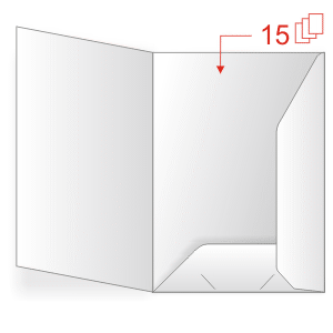 Präsentationsmappen S221 - Rückenbreite 1 mm