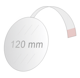 Werbewobbler - rund 120 Werbewobbler - rund 120